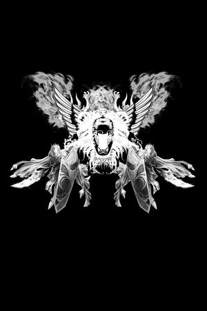 潮流男装印花华亿平台图片