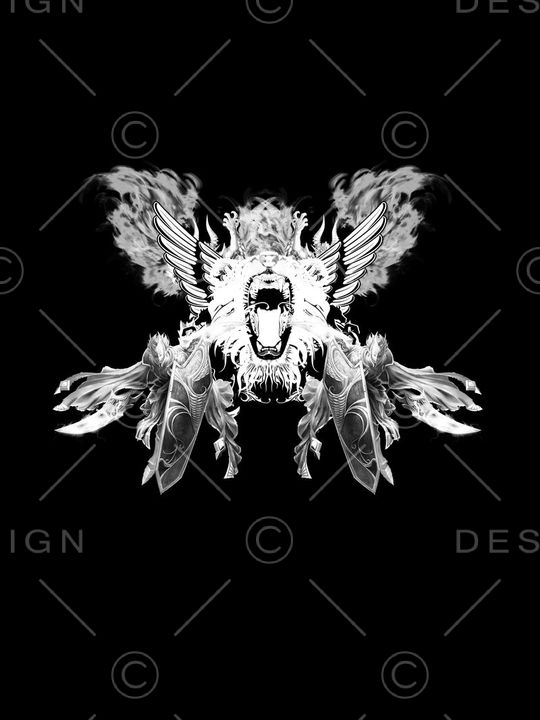 潮流男装印花华亿平台图片