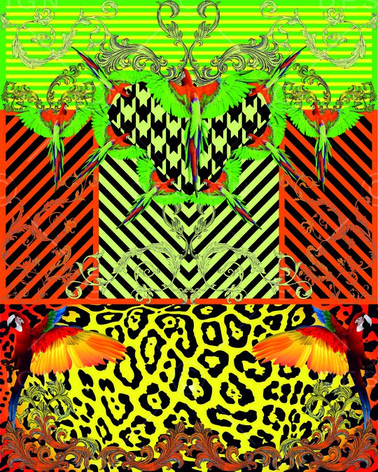 animal印花华亿平台图片