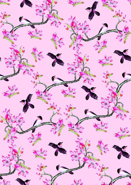 中国风印花华亿平台图片