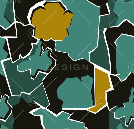 腰果花印花华亿平台图片