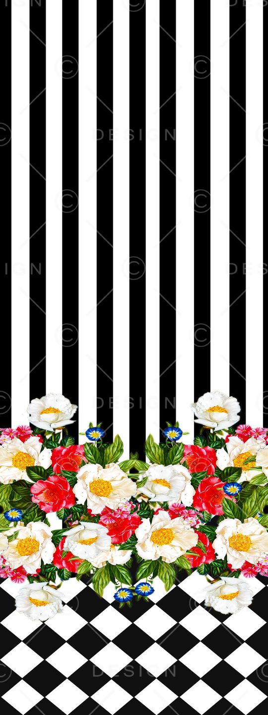 连衣裙印花华亿平台图片