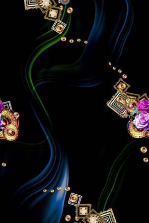 流行时尚印花华亿平台图片