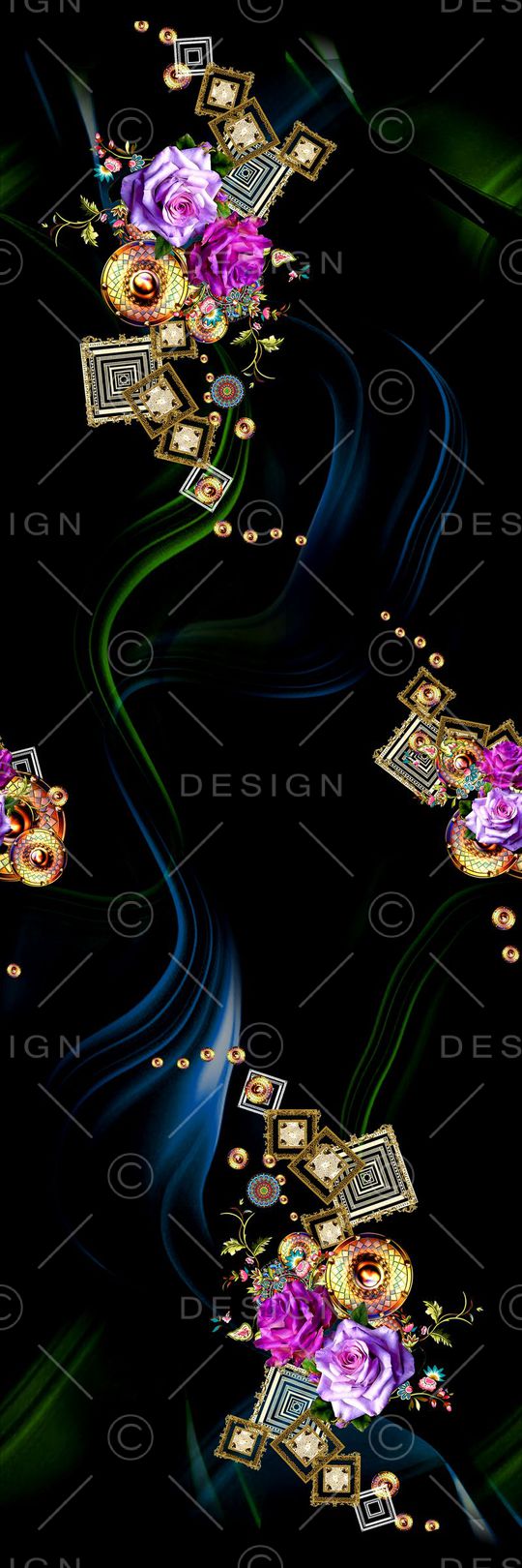 流行时尚印花华亿平台图片