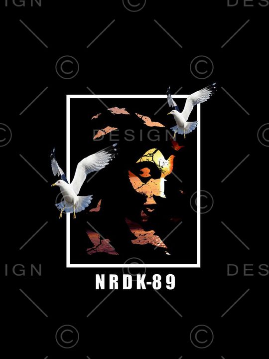 抽象人物像印花华亿平台图片