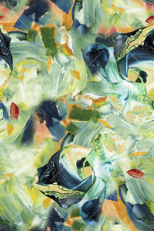 笔触印花华亿平台图片