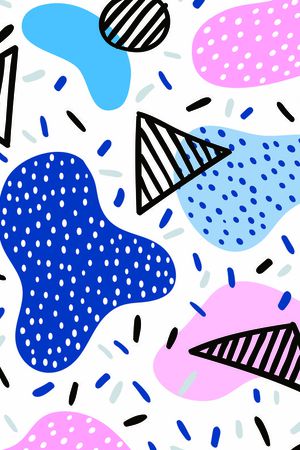 传统几何奶牛块印花华亿平台图片