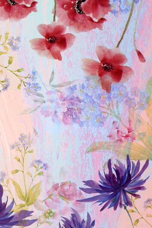 花朵印花华亿平台图片