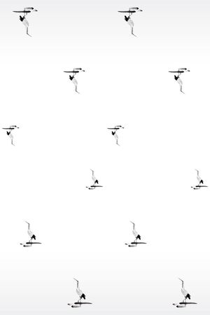 水墨画印花华亿平台图片