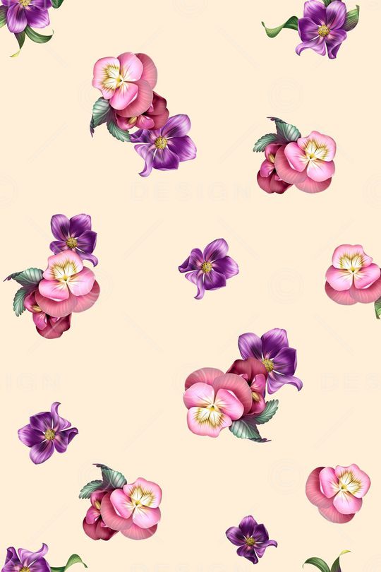 花朵印花华亿平台图片