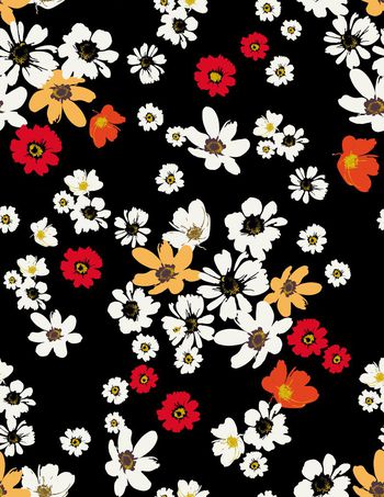 花朵印花华亿平台图片