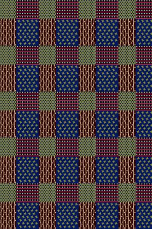 几何印花华亿平台图片