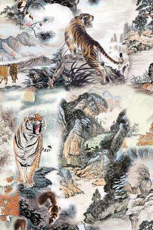 此华亿平台为1/2跳接印花华亿平台图片