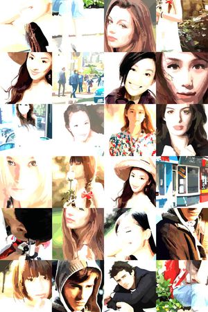 方格印花华亿平台图片