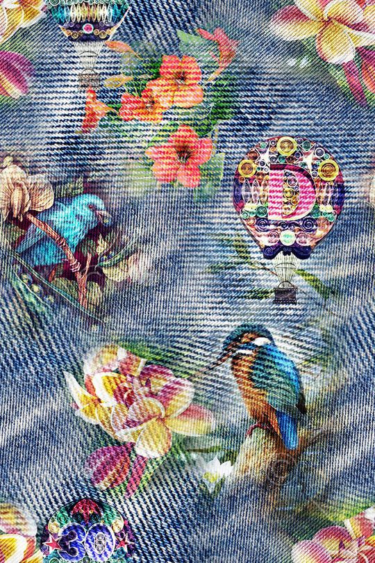 时尚印花华亿平台图片