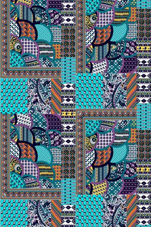 民族风印花华亿平台图片