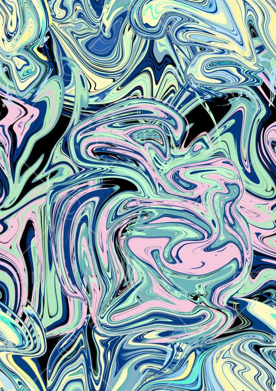 抽象印花华亿平台图片