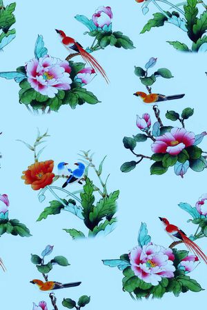 花朵印花华亿平台图片