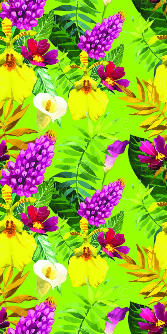 leaves印花华亿平台图片