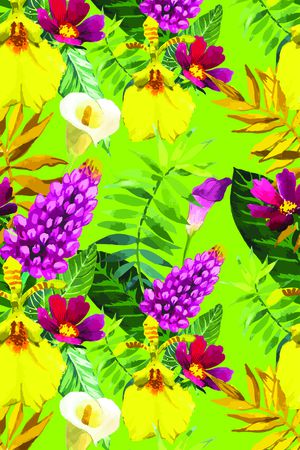 leaves印花华亿平台图片