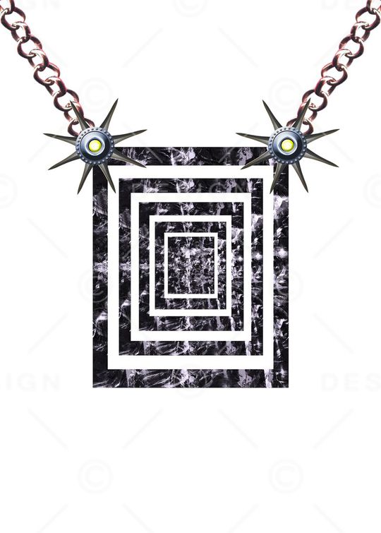 抽象几何印花华亿平台图片