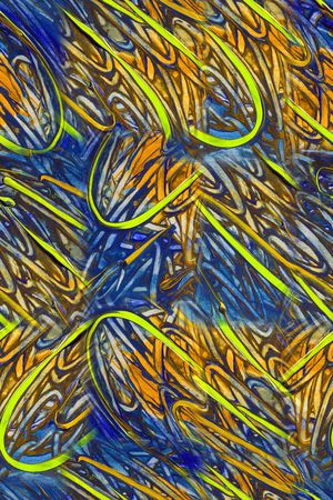 笔触印花华亿平台图片