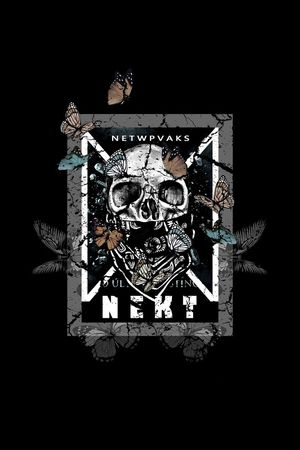 骷髅头印花华亿平台图片