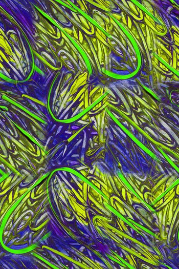 638544-油画艺术笔触扭曲条纹