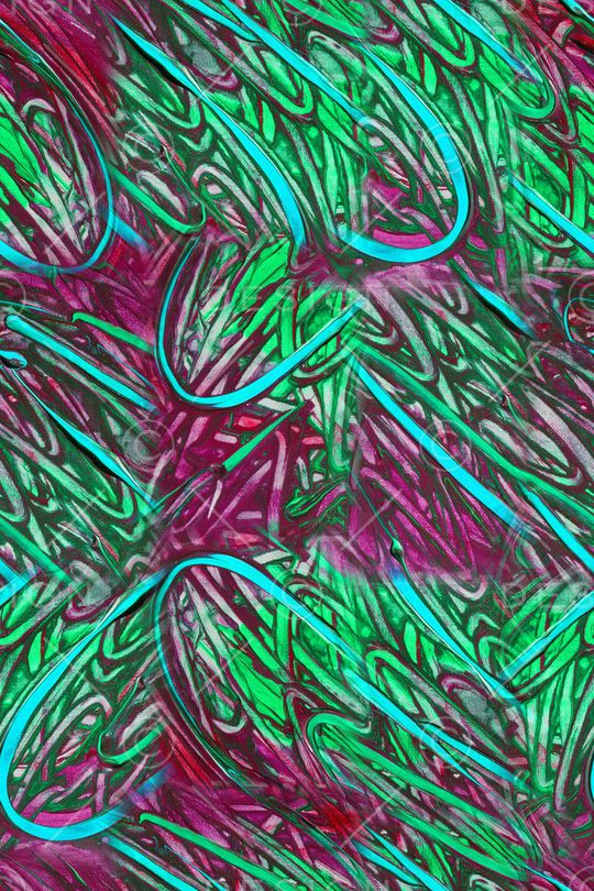 笔触印花华亿平台图片