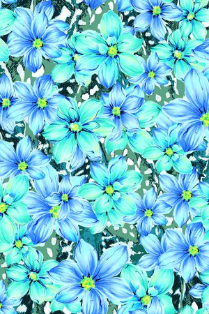 花朵印花华亿平台图片