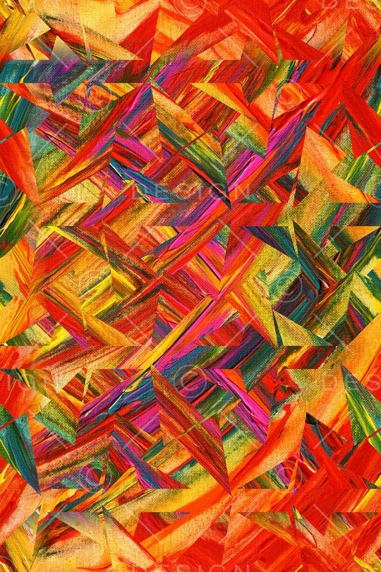 笔触印花华亿平台图片