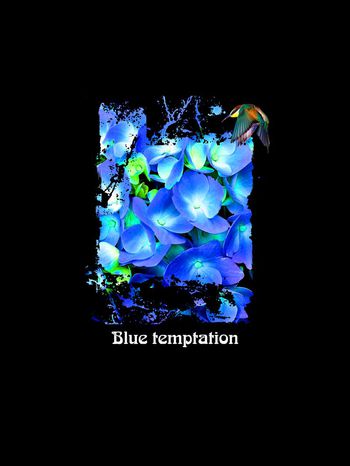 胸前独幅印花华亿平台图片