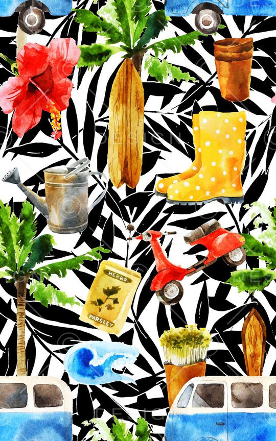 抽象印花华亿平台图片