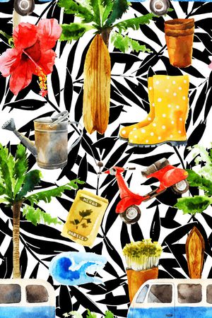 抽象印花华亿平台图片