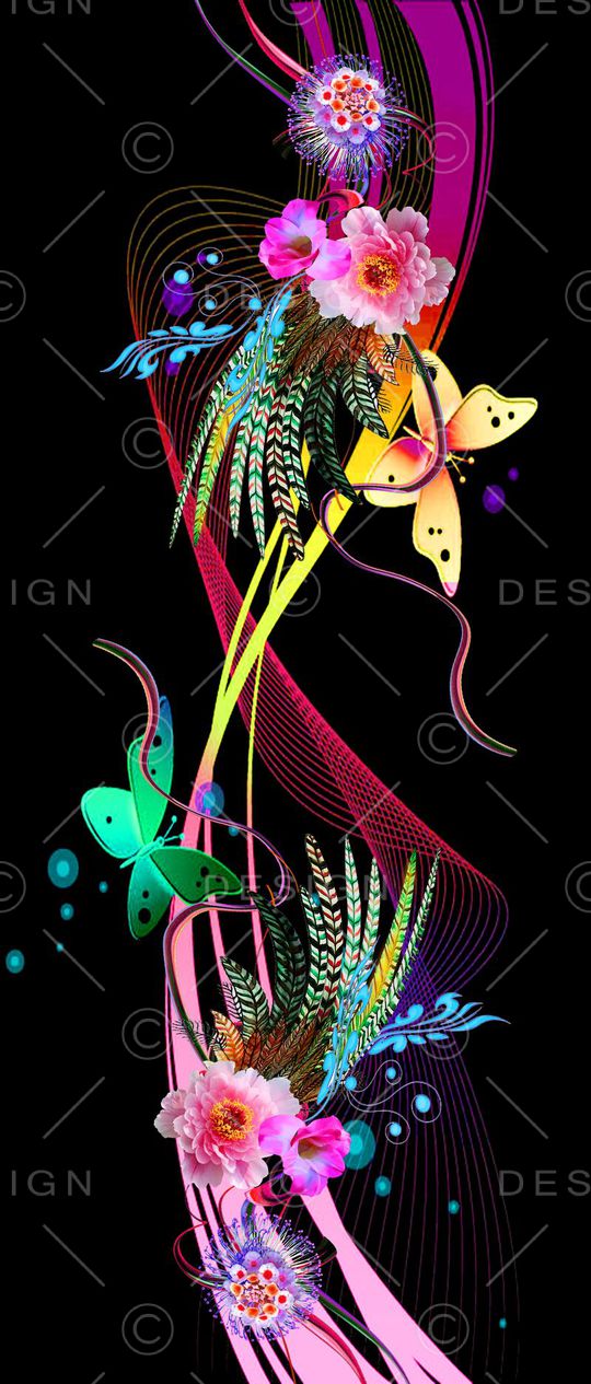 流行时尚印花华亿平台图片