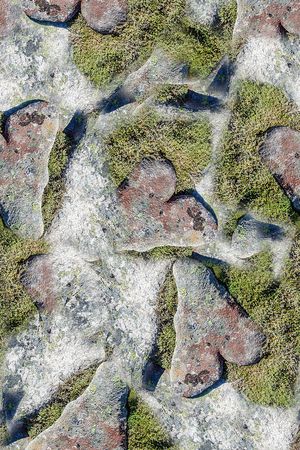 时尚抽象石头纹理印花华亿平台图片