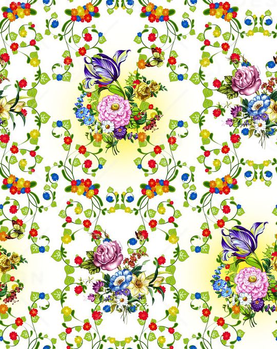 欧式花纹印花华亿平台图片