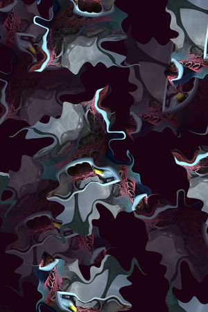 抽象印花华亿平台图片