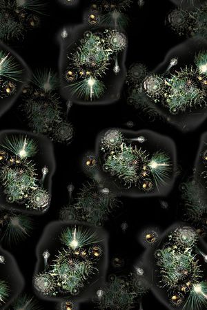 抽象印花华亿平台图片