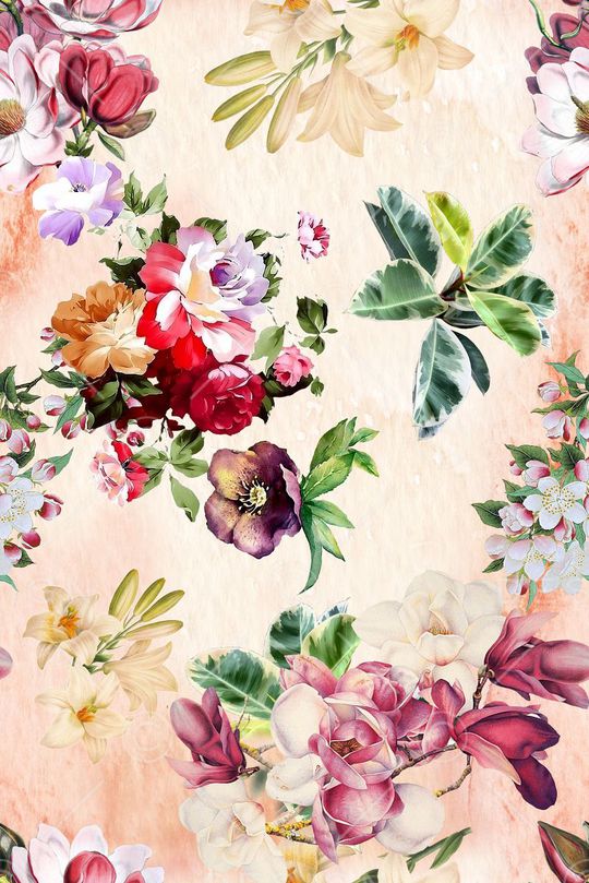 碎花印花华亿平台图片