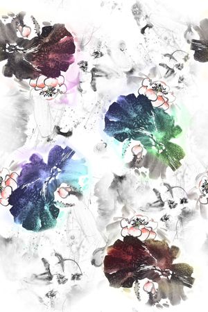 面料花印花华亿平台图片