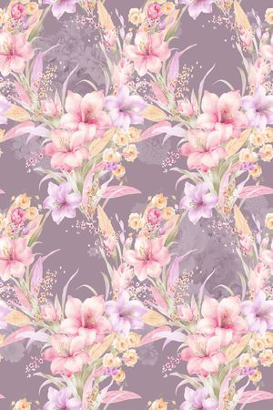 树叶印花华亿平台图片