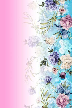 牡丹印花华亿平台图片