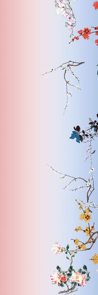 梅花印花华亿平台图片