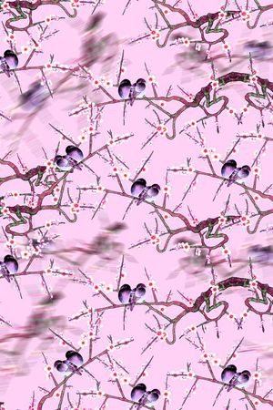 中国风印花华亿平台图片