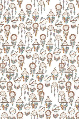 部落羽毛印花华亿平台图片