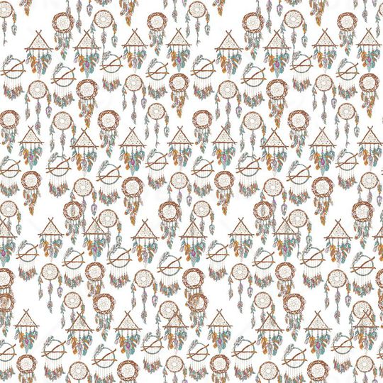 部落羽毛印花华亿平台图片