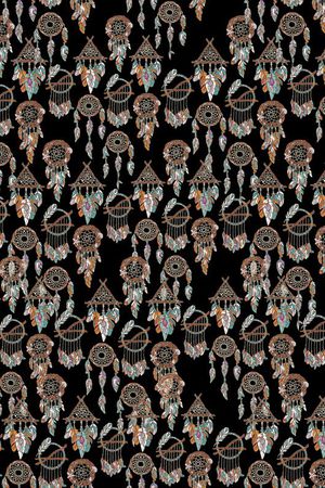 部落羽毛印花华亿平台图片