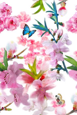 桃花印花华亿平台图片