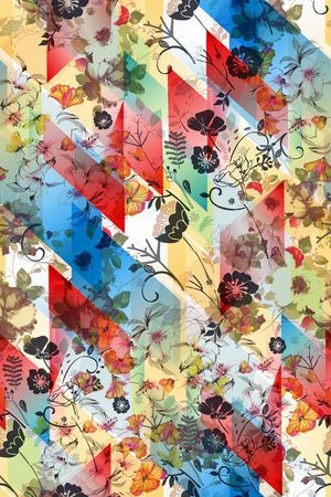 花朵印花华亿平台图片